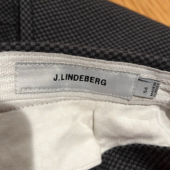 J. Lindberg Wool Blend Dress Pants - Grey & Black Check - 38"X27" - Picture 13 of 13